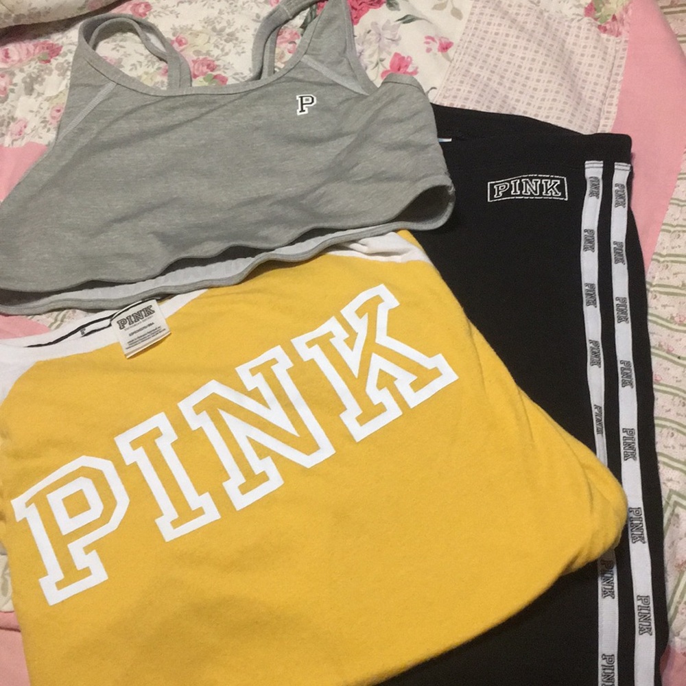 Pink Victoria secret set